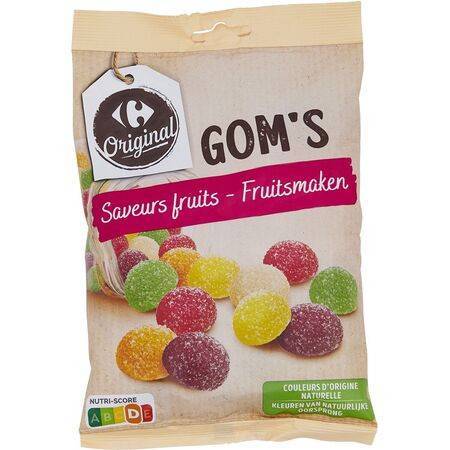 Carrefour Original - Gom's bonbons (fruits )
