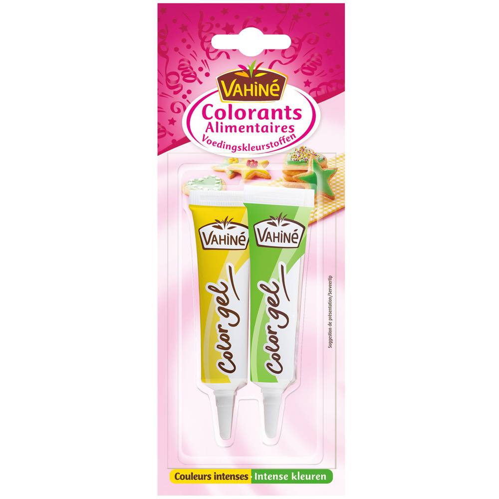 Vahiné - Colorants alimentaires (2 pièces )