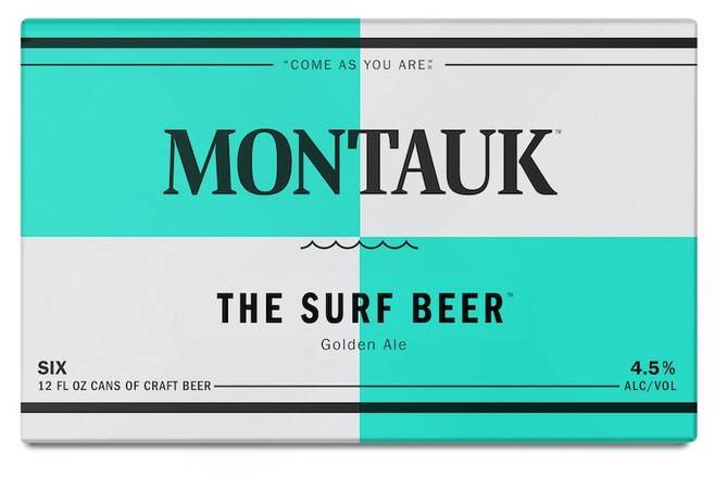 Montauk the Surf Beer (6x 12oz cans)