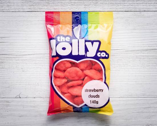 The Lolly Co Strawberry Clouds 140g