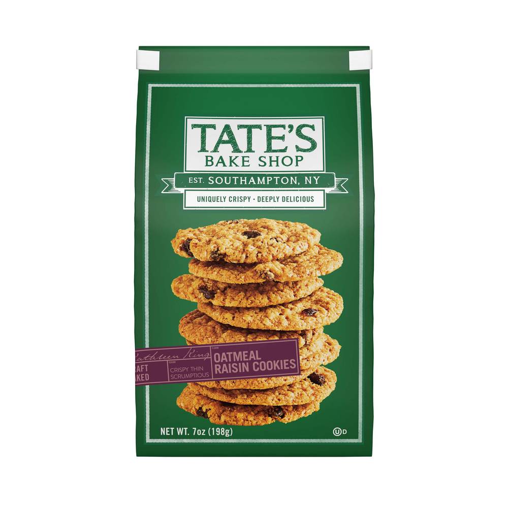 Tate's Bake Shop Oatmeal Raisin Cookies (7 oz)