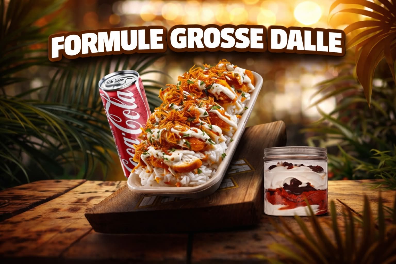 FORMULE GROSSE DALLLE  CROUSTY TIME 😋🍕