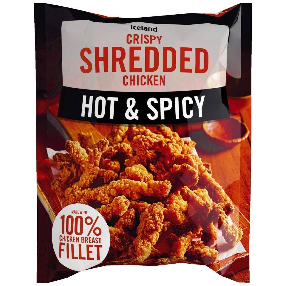 Iceland Hot and Spicy Crispy Shredded Chicken