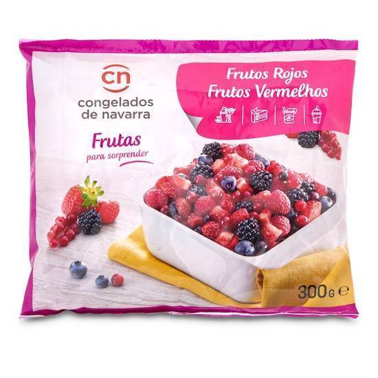 Frutos Rojos congelados de Navarra Bolsa ((300 g))