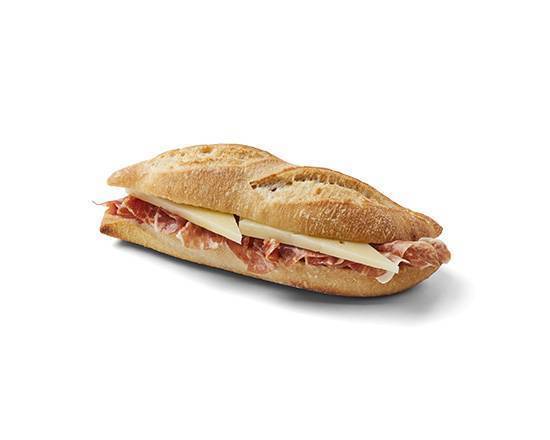 Bocadillo de jamón y manchego
