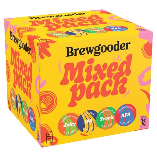 Brewgooder Mixed pack Beer (4 x 330ml)