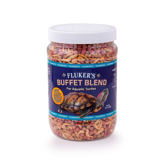 Fluker's Aquatic Turtle Buffet Blend Food (12 oz)