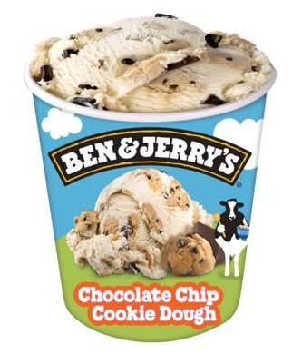 Ben & Jerry's Chocolate Chip Cookie Dough 458mL