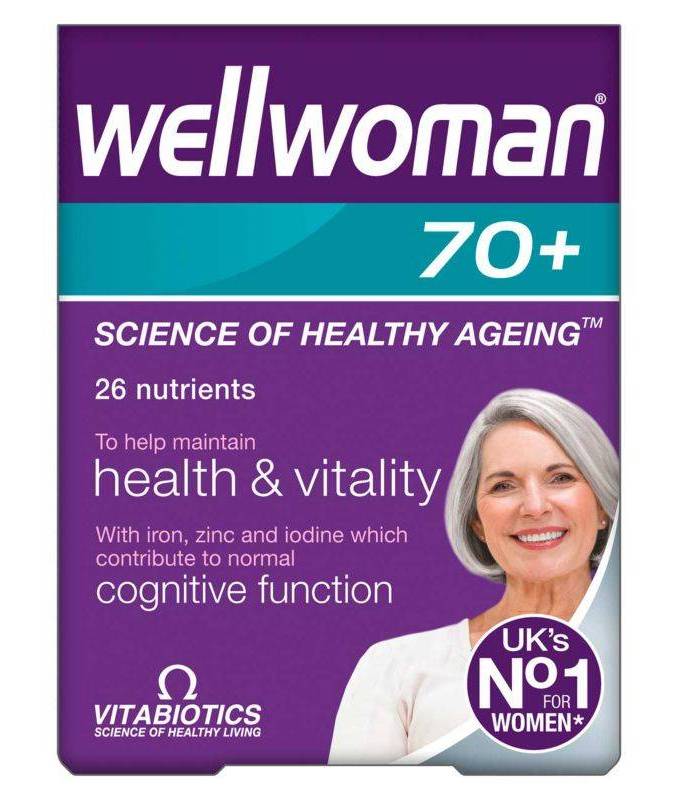 Vitabiotics Wellwoman 70+  - 30 Tablets