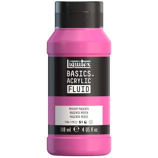 Liquitex Basics Acrylic Fluid, 4Oz.