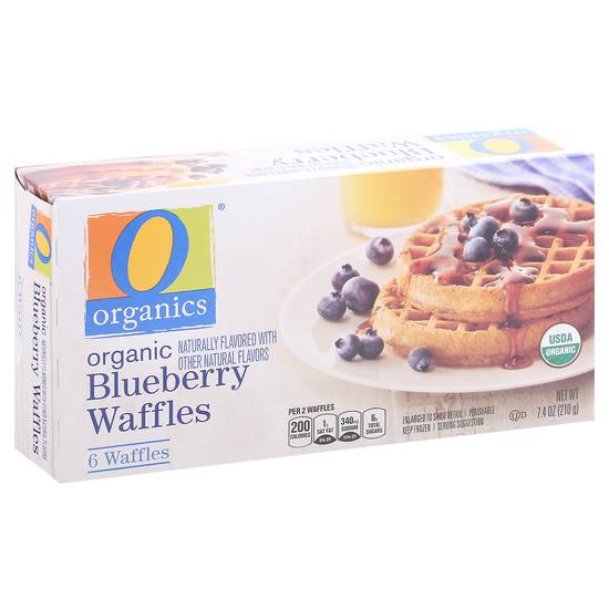 O Organics Organic Blueberry Waffles