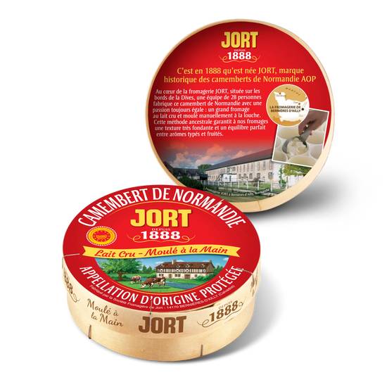 Jort - Camembert au lait cru de vache 22% AOP