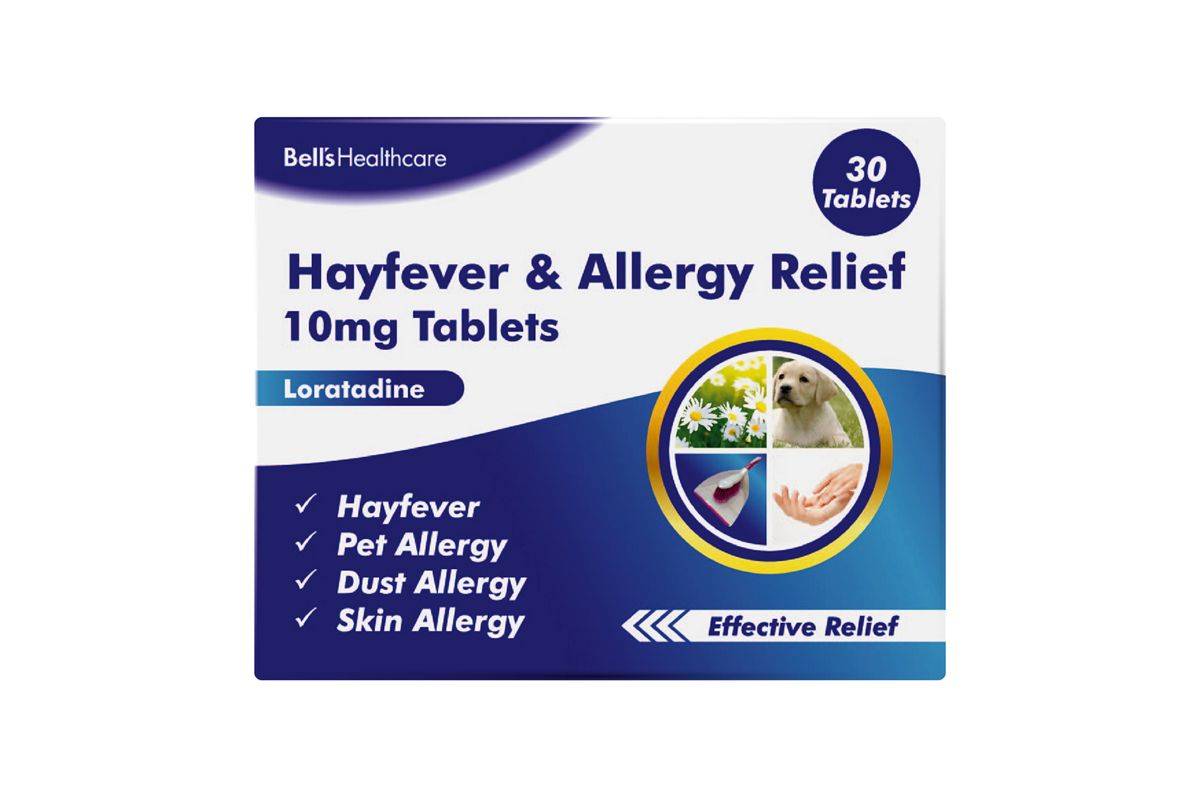 Bells Hayfever and Allergy Relief 10mg - 30 Tablets