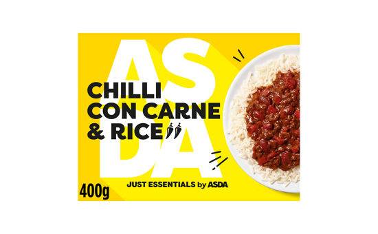 ASDA Just Essentials Chilli Con Carne & Rice 400g