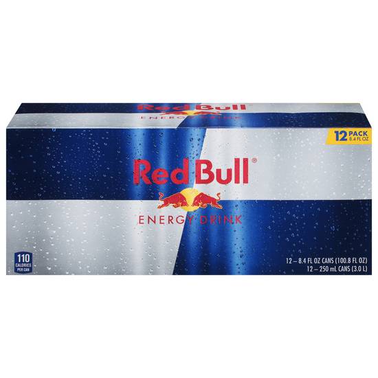 Red Bull Energy Drink (12 pack, 8.4 fl oz)