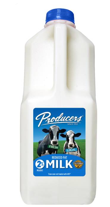 Producers - 2% Reduced Fat Milk - 64 Oz