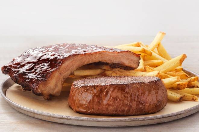 New! Sirloin* and Ribs Combo