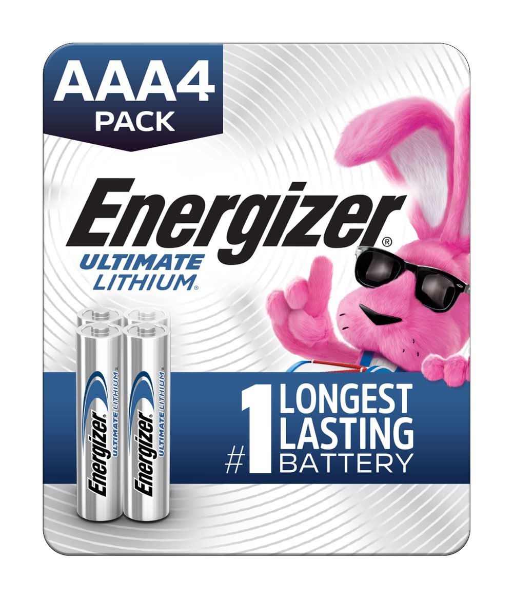 Energizer Ultimate Aaa Lithium Batteries (4 ct)