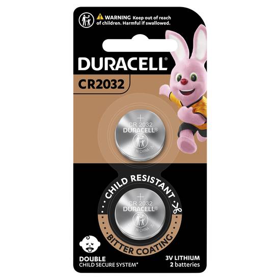 Duracell Medical 3v 2032 Lithium Batteries 2 pack