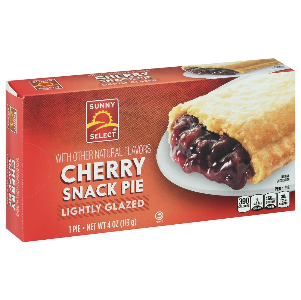 Sunny Select Snack Pie, Cherry, Lightly Glazed (4 oz)