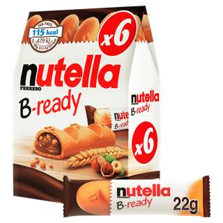 Ferrero Nutella B-Ready Bars (6 pack)