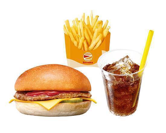 【セット】チーズバーガー Cheeseburger Set