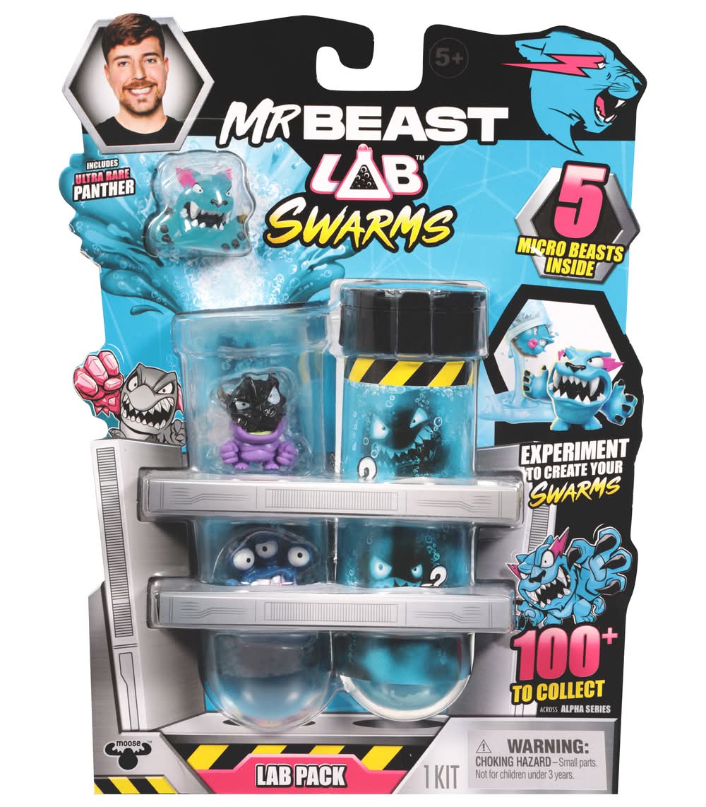 MrBeast Lab Swarms Lab pack 1 Kit 5y +