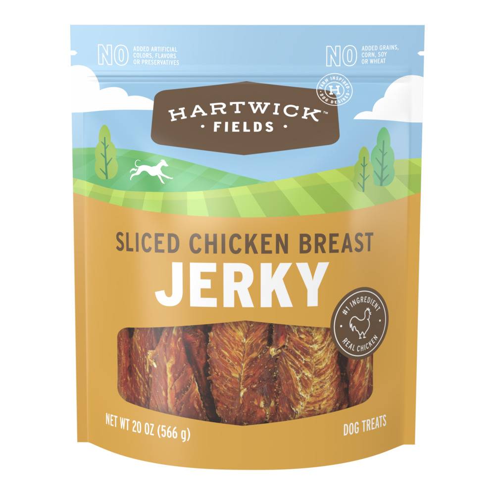 Hartwick Fields Sliced Chicken Breast Jerky Dog Treats (20 oz)