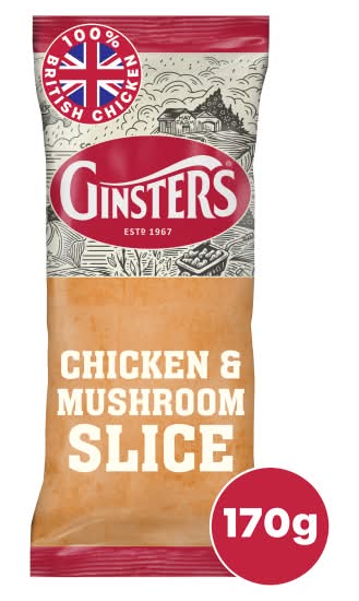 Ginsters Chicken & Mushroom Slice (170g)