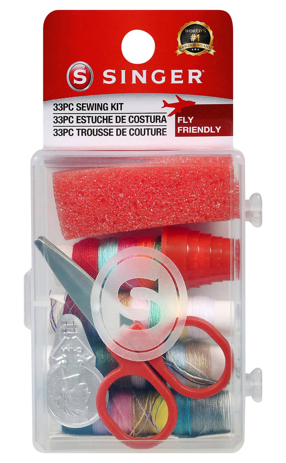 Singer Sewing Kit, Multi (1.6 oz, 33 ct)