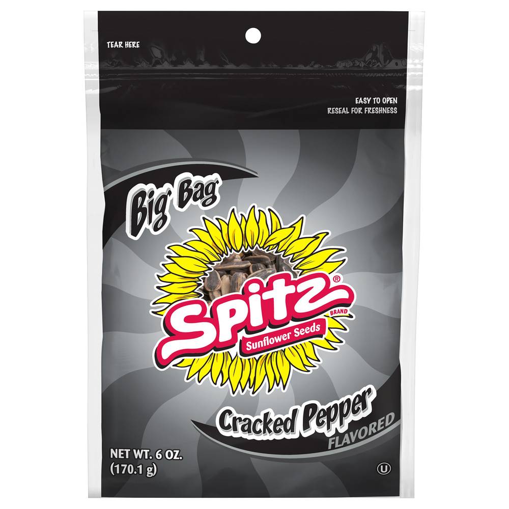 Spitz Sunflower Seeds, Cracked Pepper (6 oz)