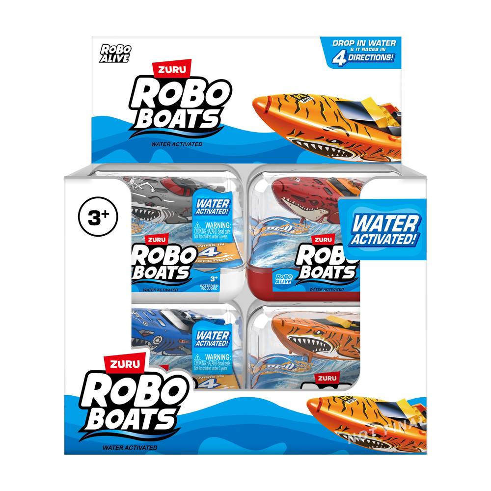 ZURU Robo Alive, Robotic Boat-Series 1, Assorted