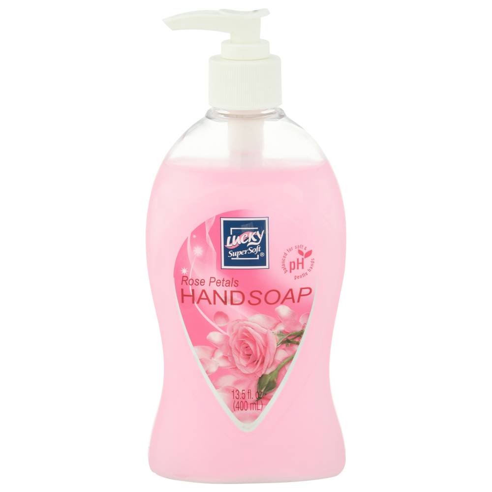 Lucky Super Soft Rose Petals Hand Soap (13.5 oz)