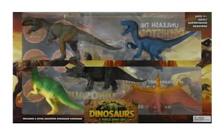 Dinosaurs Set 5-Pack (Styles May Vary) V2