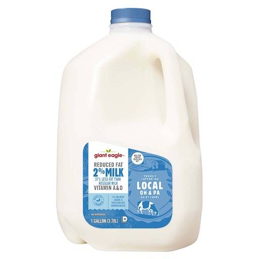 Giant Eagle 2% Reduced Fat Milk (1 gal)