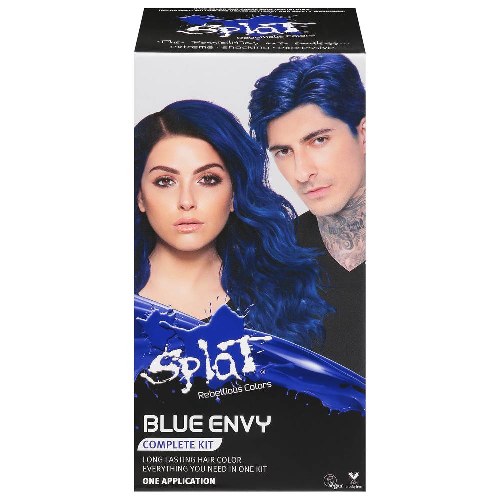 Splat Complete Kit Blue Envy Hair Color (0.7 lbs)