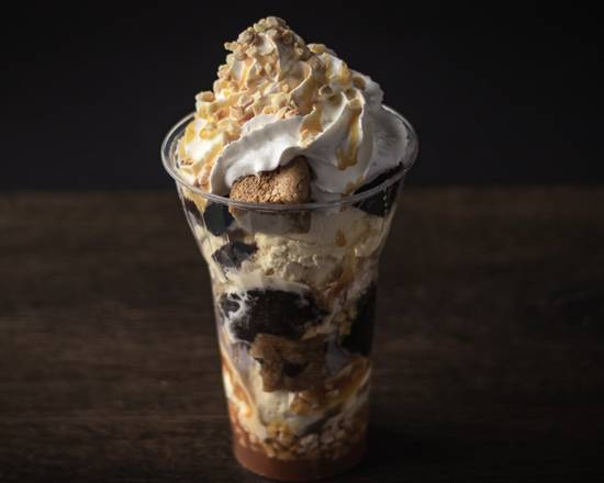 Nutty Layered Sundaes