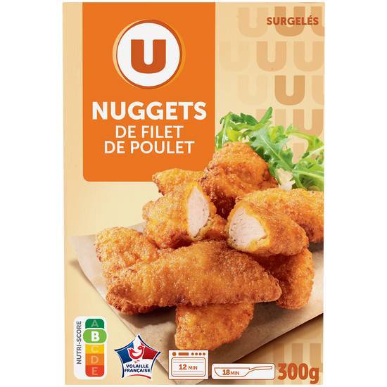 Les Produits U - Nuggets de filet de poulet