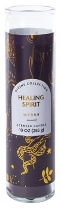 Mystical Collection Scented Pillar Candle 10oz Healing Spirit