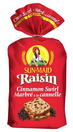 Sun-Maid Raisin Cinnamon Swirl Bread (450 g)