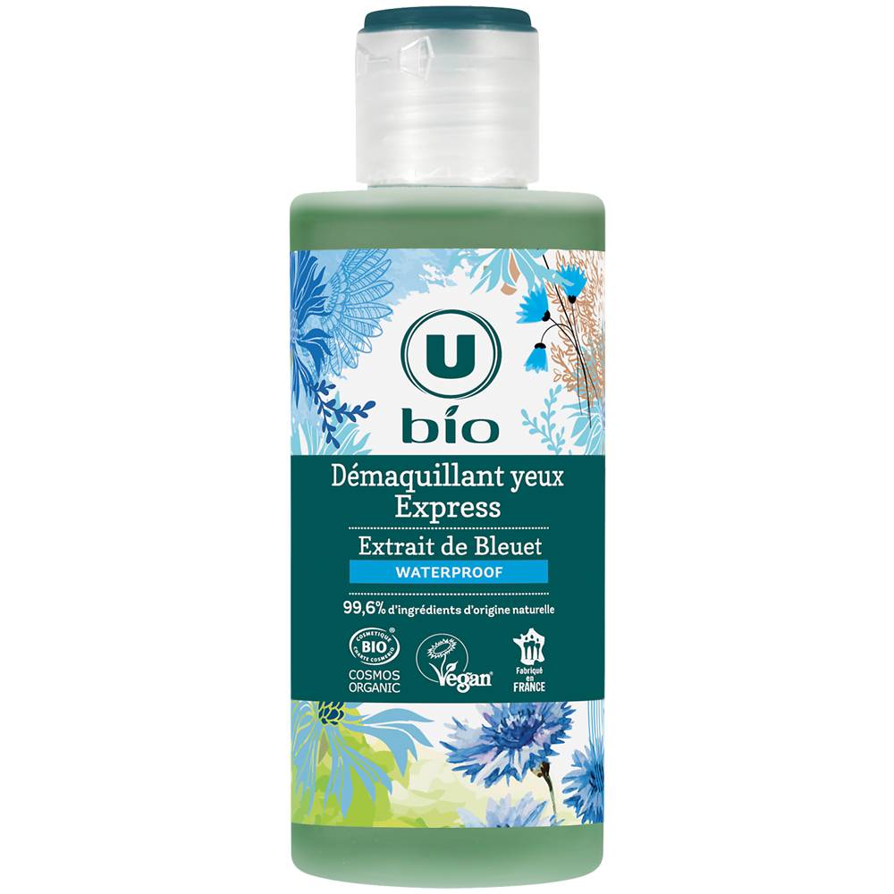 U Bio - Démaquillant express pour yeux au bleuet (150ml)