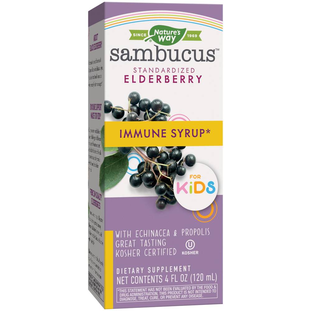 Nature's Way Kid's Immune Syrup (elderberry)