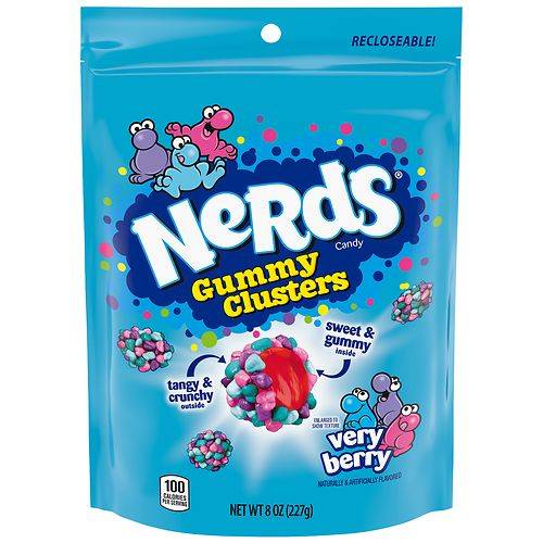 Nerds Gummy Clusters, Very Berry Very Berry - 8.0 oz