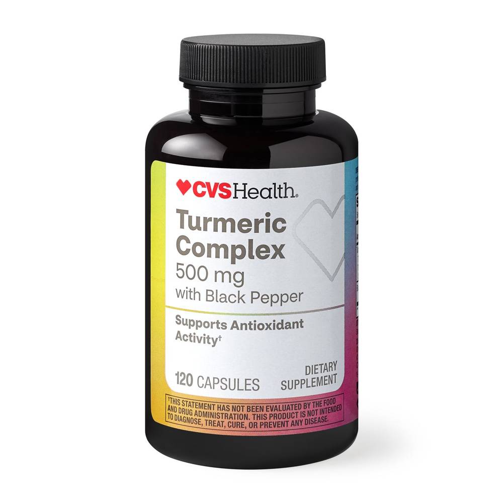 Cvs Health Turmeric Complex Capsules, 120 Ct