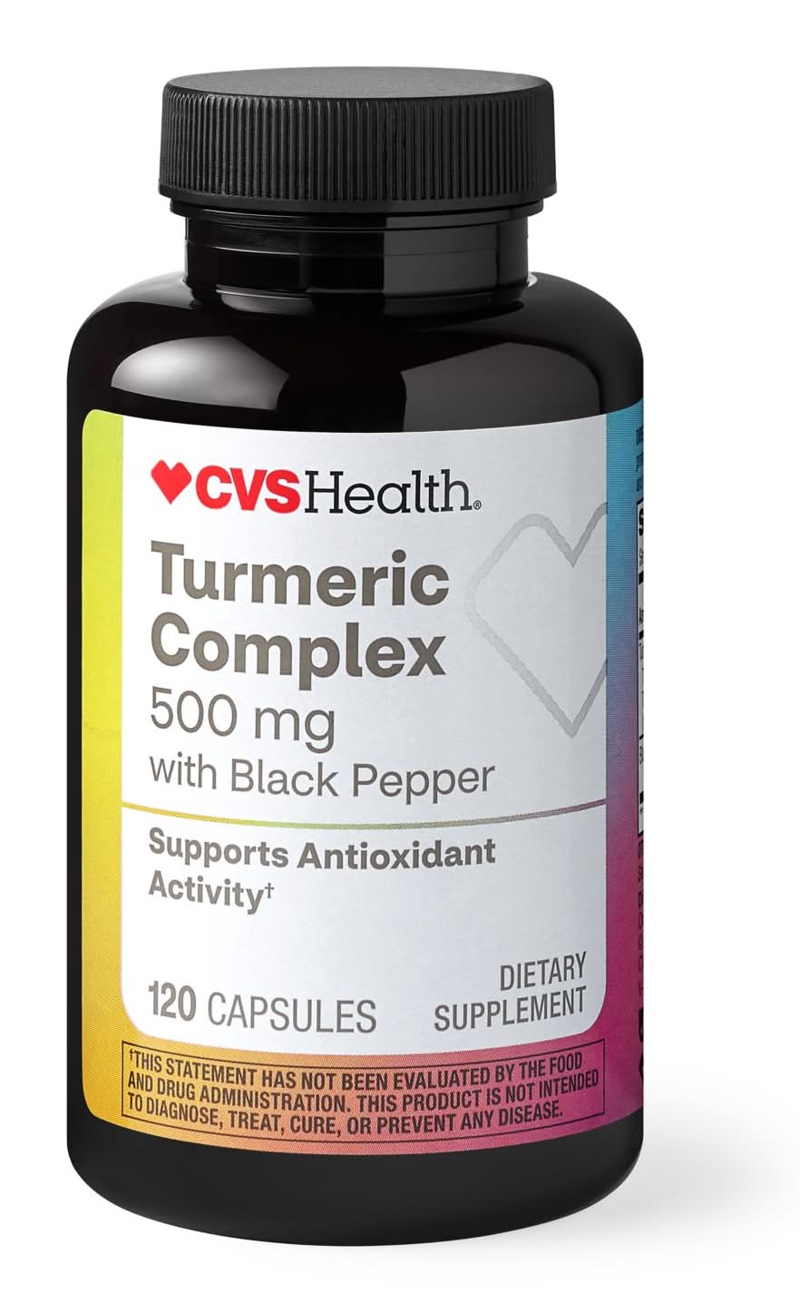 Cvs Turmeric Complex Capsules, 120 Ct