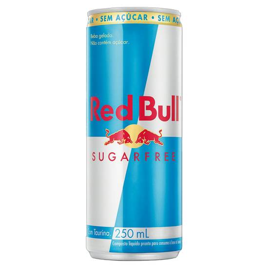 Red bull bebida energética sugar free (250 ml)
