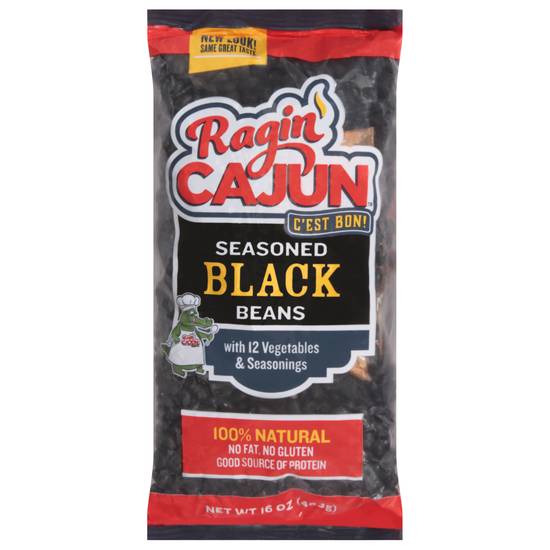 Ragin' Cajun Seasoned Black Beans