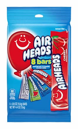 Airheads® Sour 8 Assorted Bars Candy 4.4oz