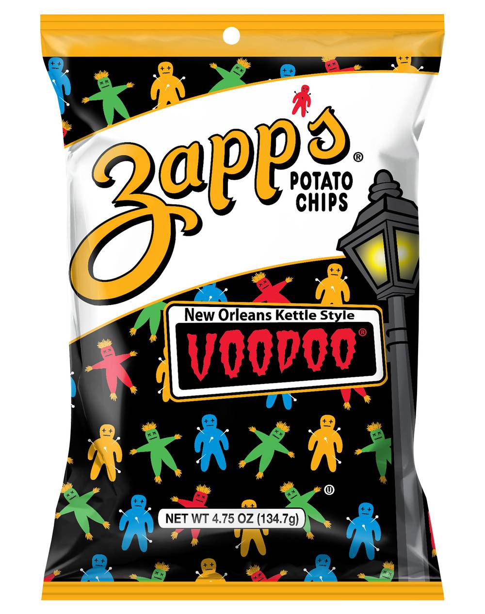 Zapp's Voodoo New Orleans Kettle Style Potato Chips (4.75 oz)