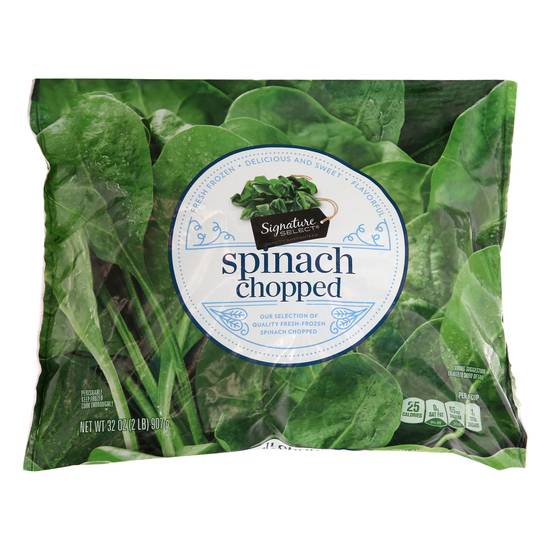 Signature Select Kitchens Chopped Spinach